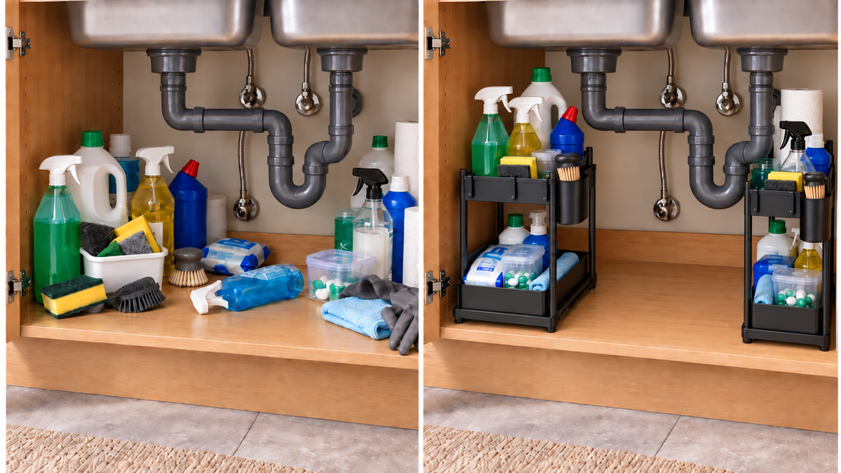 2-Tier Under Sink Organizer